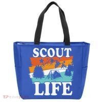Scout Life Outdoor Adventure Gift Scouts Gift Tote Bag thumb 0