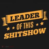 Shitshow Leader Of This Shit Show Funny Saying Women's Hoodie thumb 2