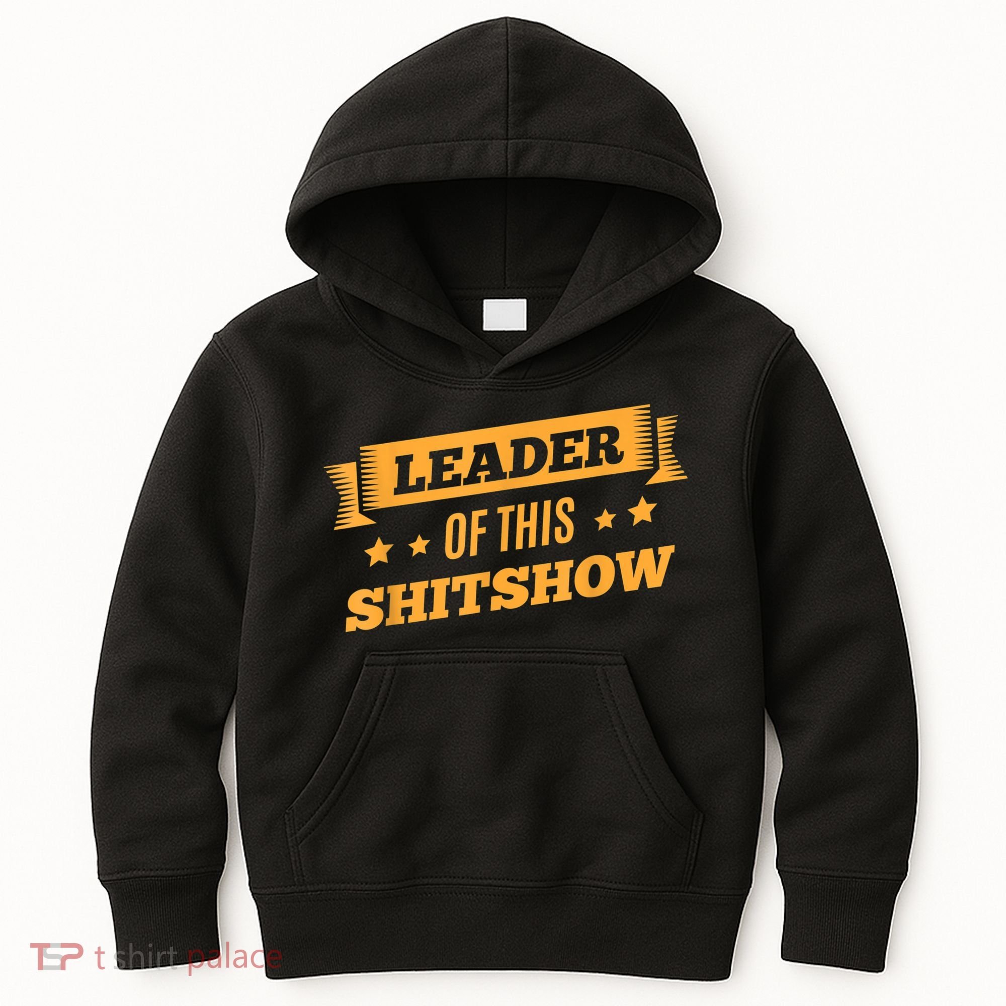 Shitshow Leader Of This Shit Show Funny Saying Kids Hoodie