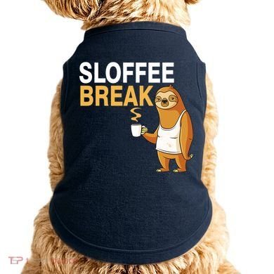Sloffee Break Doggie Tank