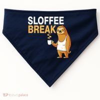 Sloffee Break USA-Made Doggie Bandana thumb 0