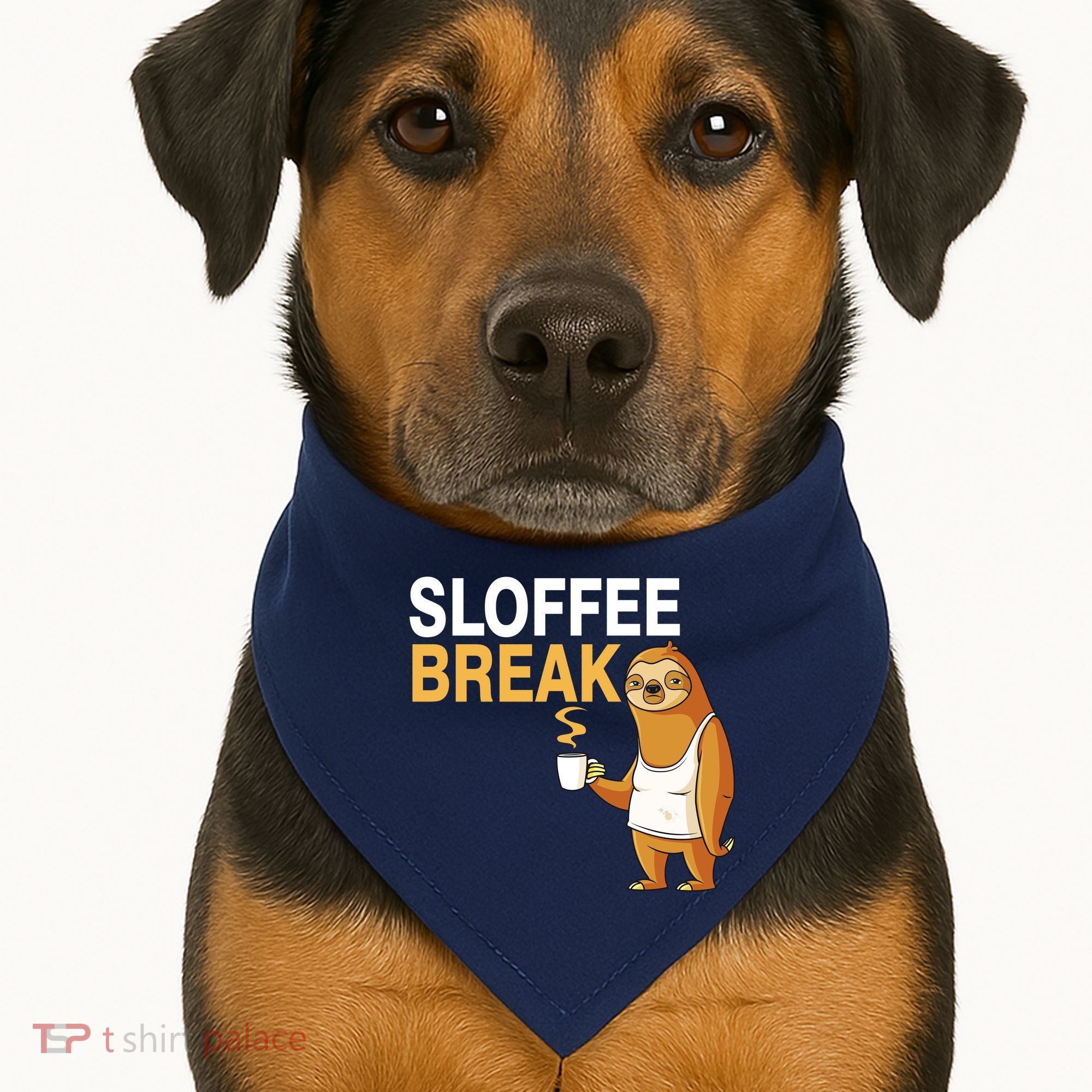 Sloffee Break USA-Made Doggie Bandana