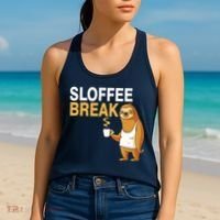 Sloffee Break Women's Tank Top thumb 2