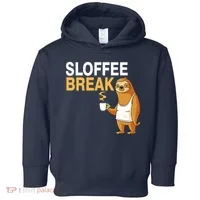 Sloffee Break Toddler Hoodie thumb 0