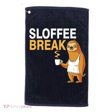 Sloffee Break Golf Towel