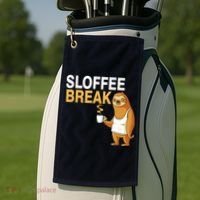 Sloffee Break Golf Towel thumb 2