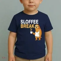 Sloffee Break Toddler T-Shirt thumb 2