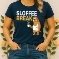 Sloffee Break Women's T-Shirt thumb 2