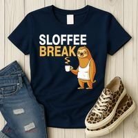 Sloffee Break Women's T-Shirt thumb 3