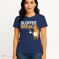 Sloffee Break Women's T-Shirt thumb 4