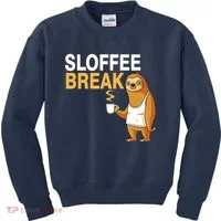 Sloffee Break Kids Sweatshirt thumb 0