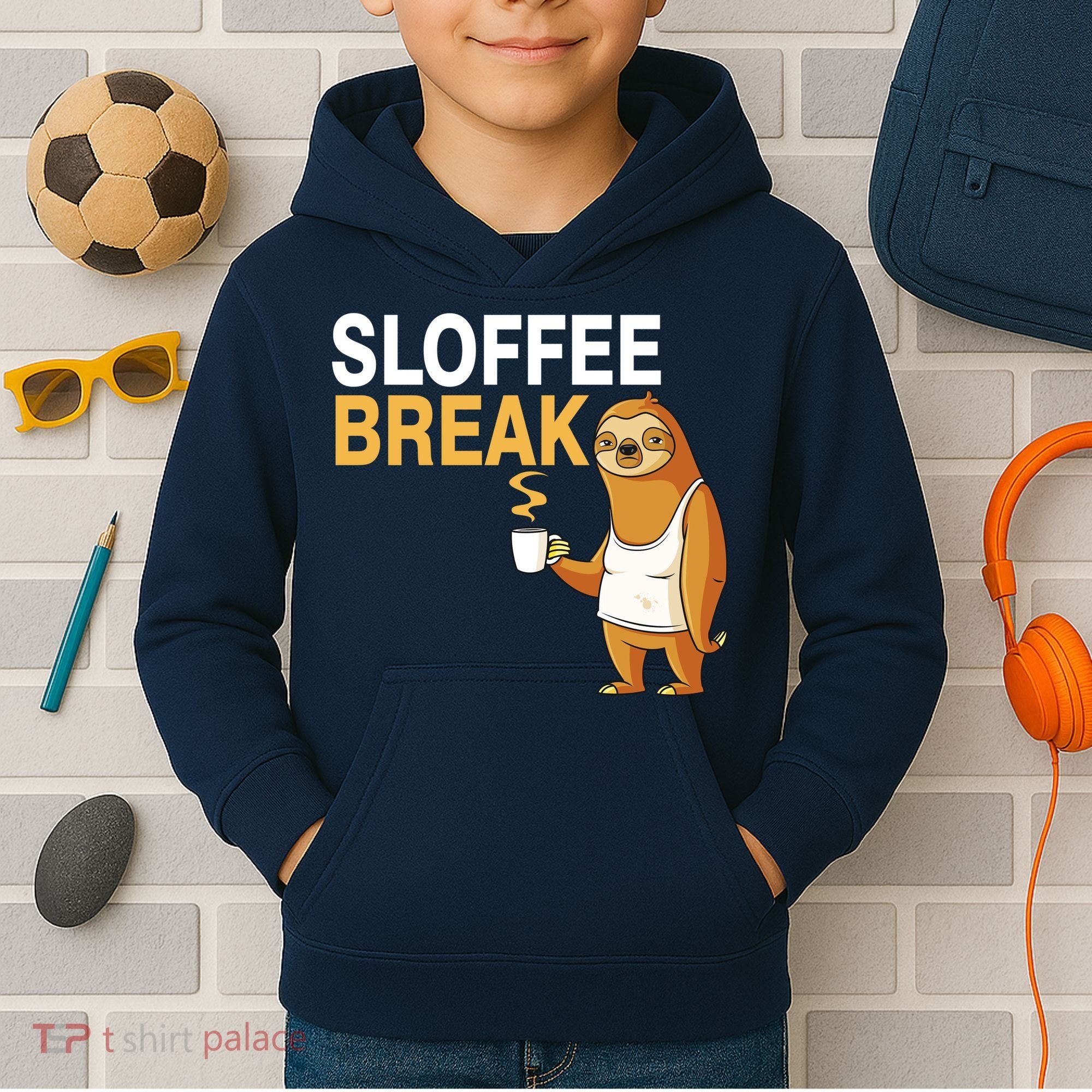 Sloffee Break Kids Hoodie