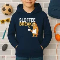 Sloffee Break Kids Hoodie thumb 2