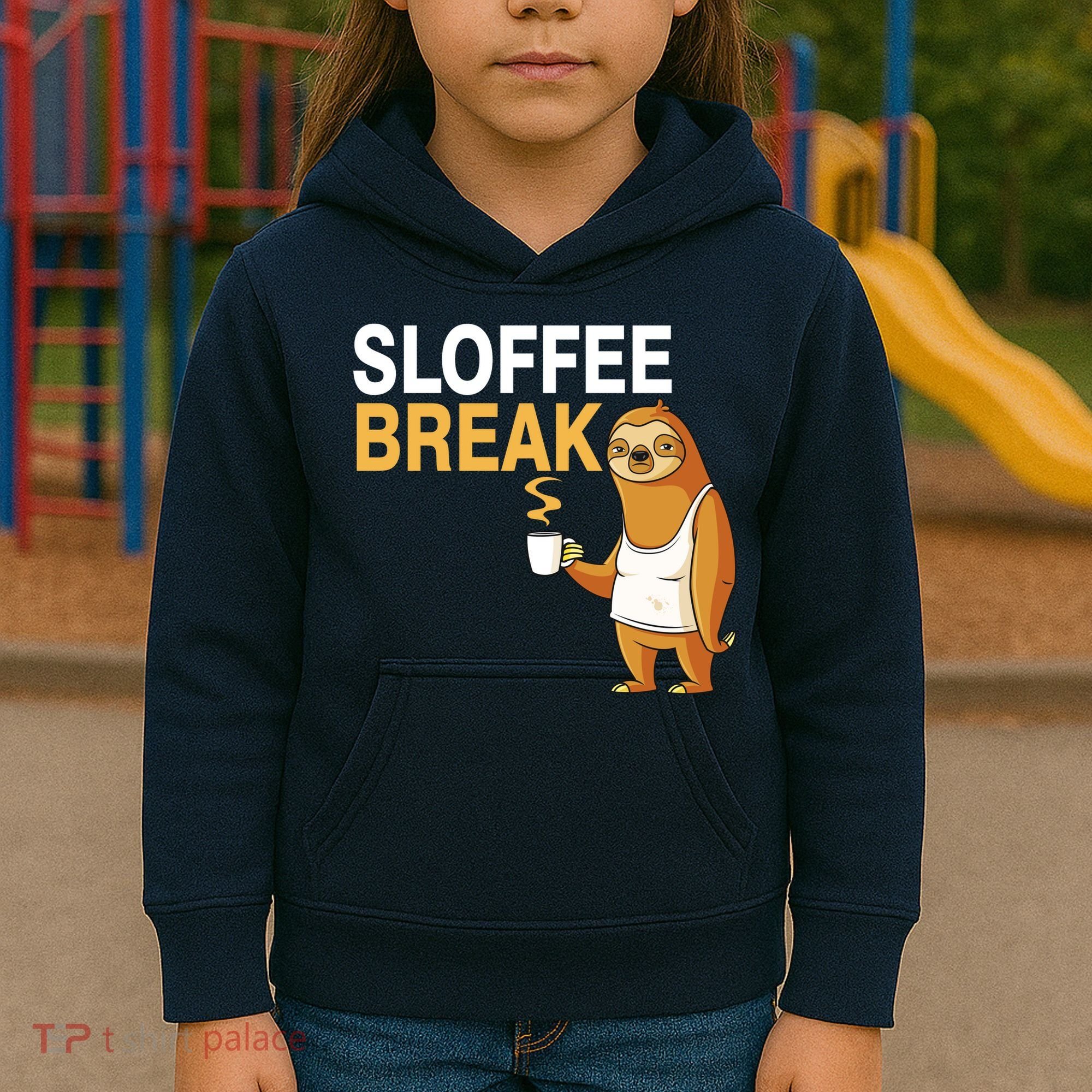 Sloffee Break Kids Hoodie