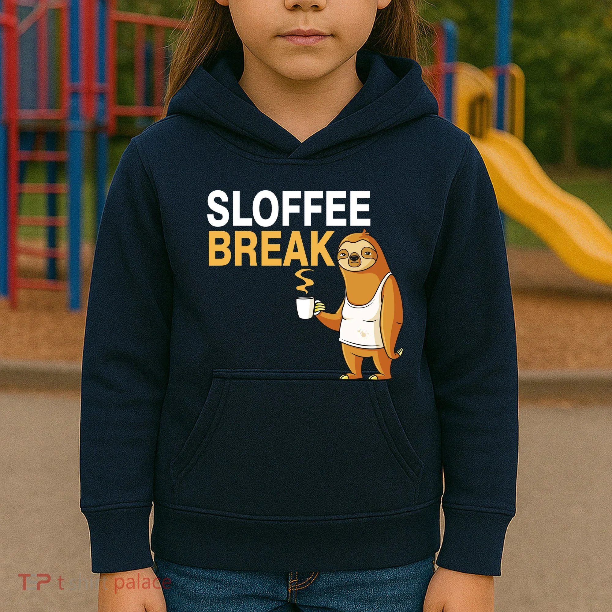Sloffee Break Kids Hoodie