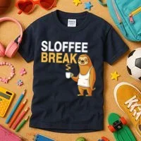 Sloffee Break Kids T-Shirt thumb 3