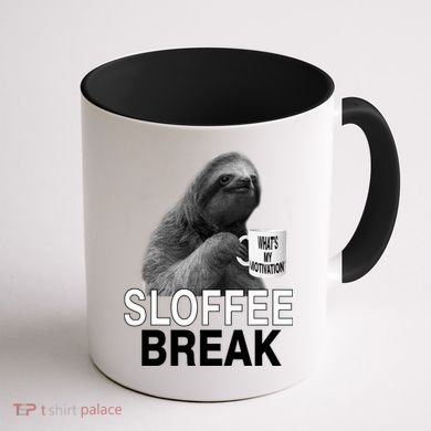 Sloffee Break What's My Motivation Coffee Mug back