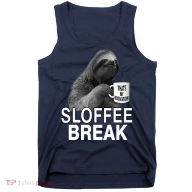 Sloffee Break What's My Motivation Tank Top