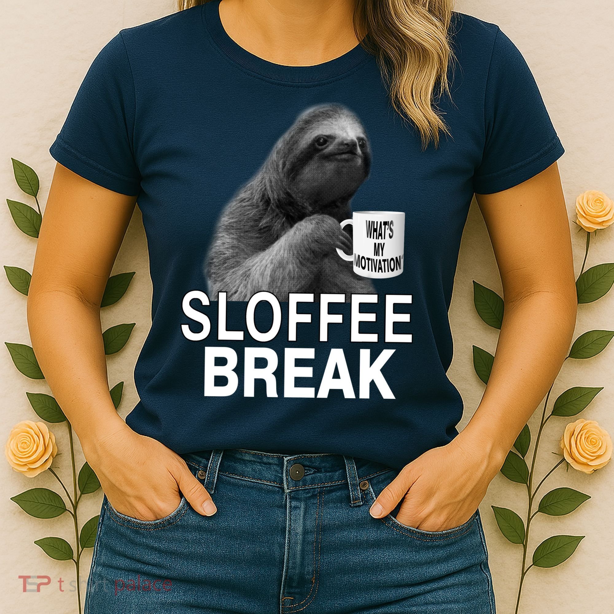 Sloffee Break What's My Motivation Women's T-Shirt