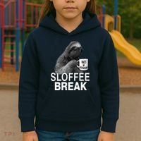 Sloffee Break What's My Motivation Kids Hoodie thumb 3