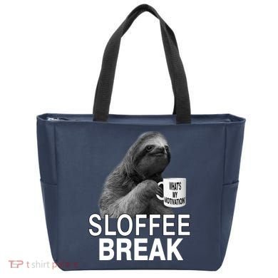 Sloffee Break What's My Motivation Tote Bag
