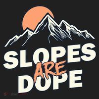 Slopes Are Dope Funny Skiing Sport-Tek Posi-UV Pro Polo thumb 2