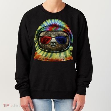 Sloth Astronaut 3D Women's Sweatshirt