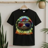 Sloth Astronaut 3D T-Shirt thumb 2