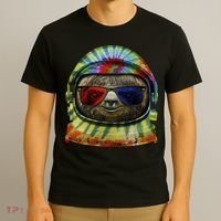 Sloth Astronaut 3D T-Shirt thumb 3