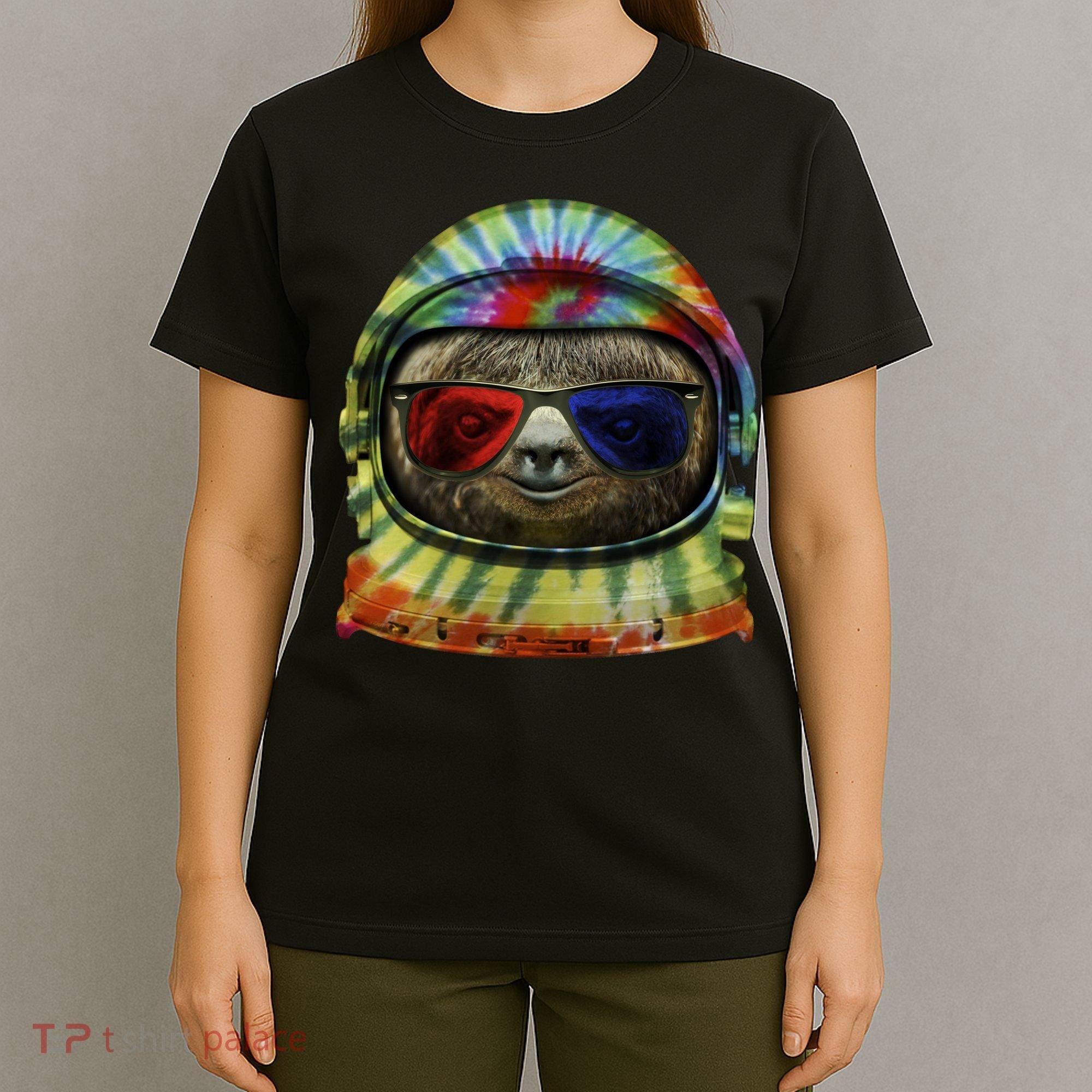 Sloth Astronaut 3D T-Shirt