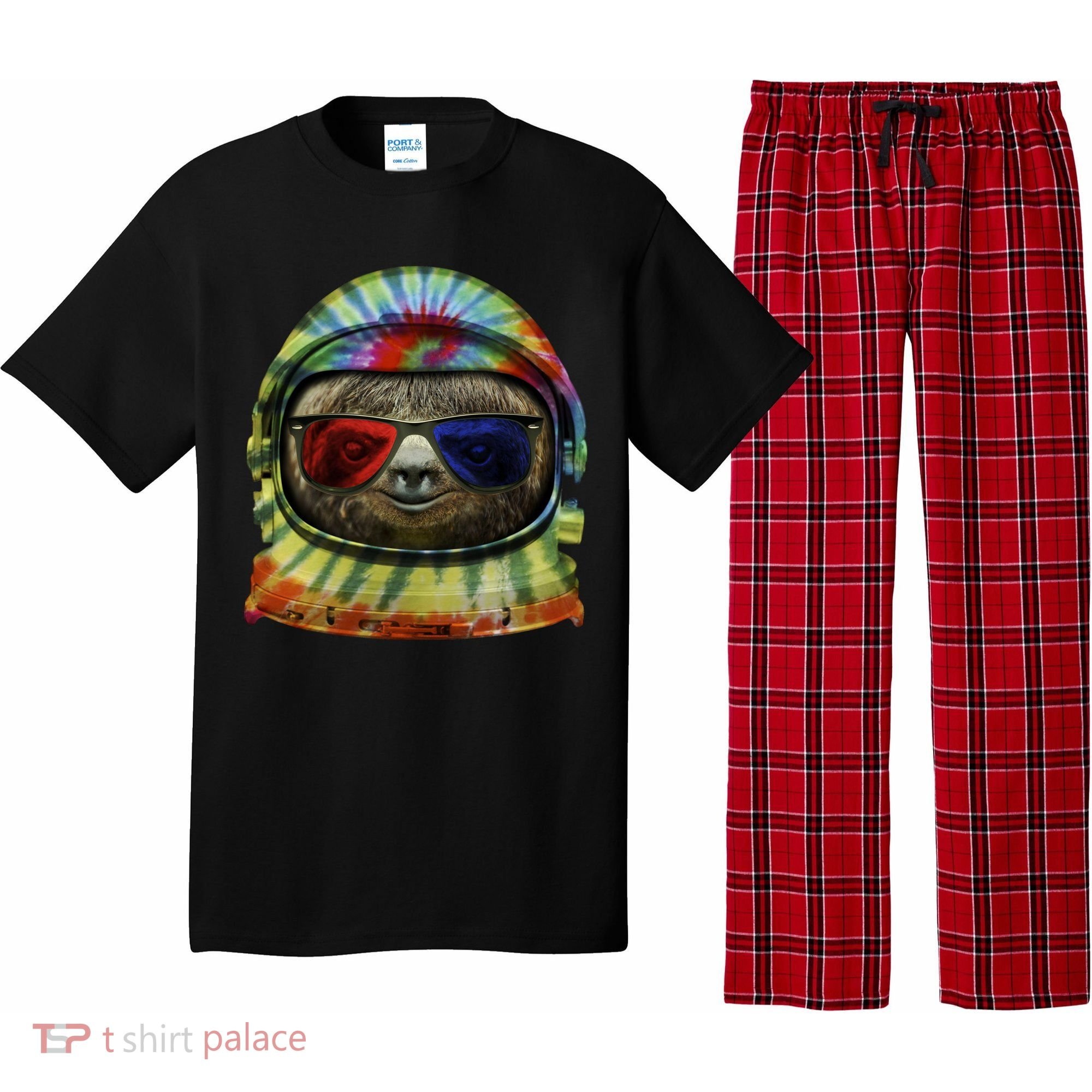 Sloth Astronaut 3D Pajama Set