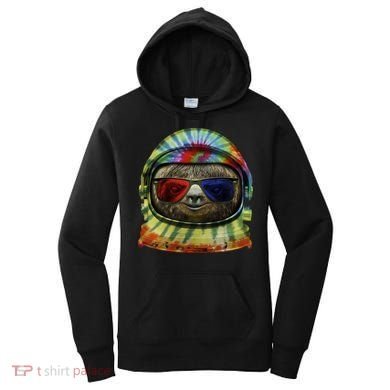 Sloth Astronaut 3D Women's Hoodie