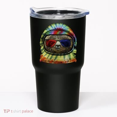 Sloth Astronaut 3D Tumbler