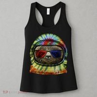 Sloth Astronaut 3D Women's Tank Top thumb 3