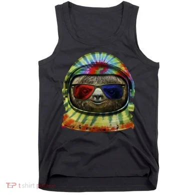 Sloth Astronaut 3D Tank Top