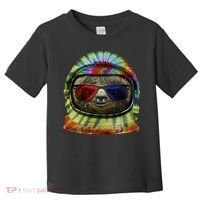 Sloth Astronaut 3D Toddler T-Shirt thumb 0