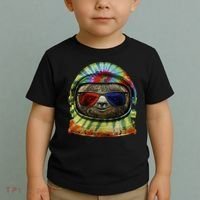 Sloth Astronaut 3D Toddler T-Shirt thumb 2