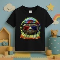 Sloth Astronaut 3D Toddler T-Shirt thumb 3