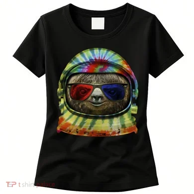 Sloth Astronaut 3D Women's T-Shirt