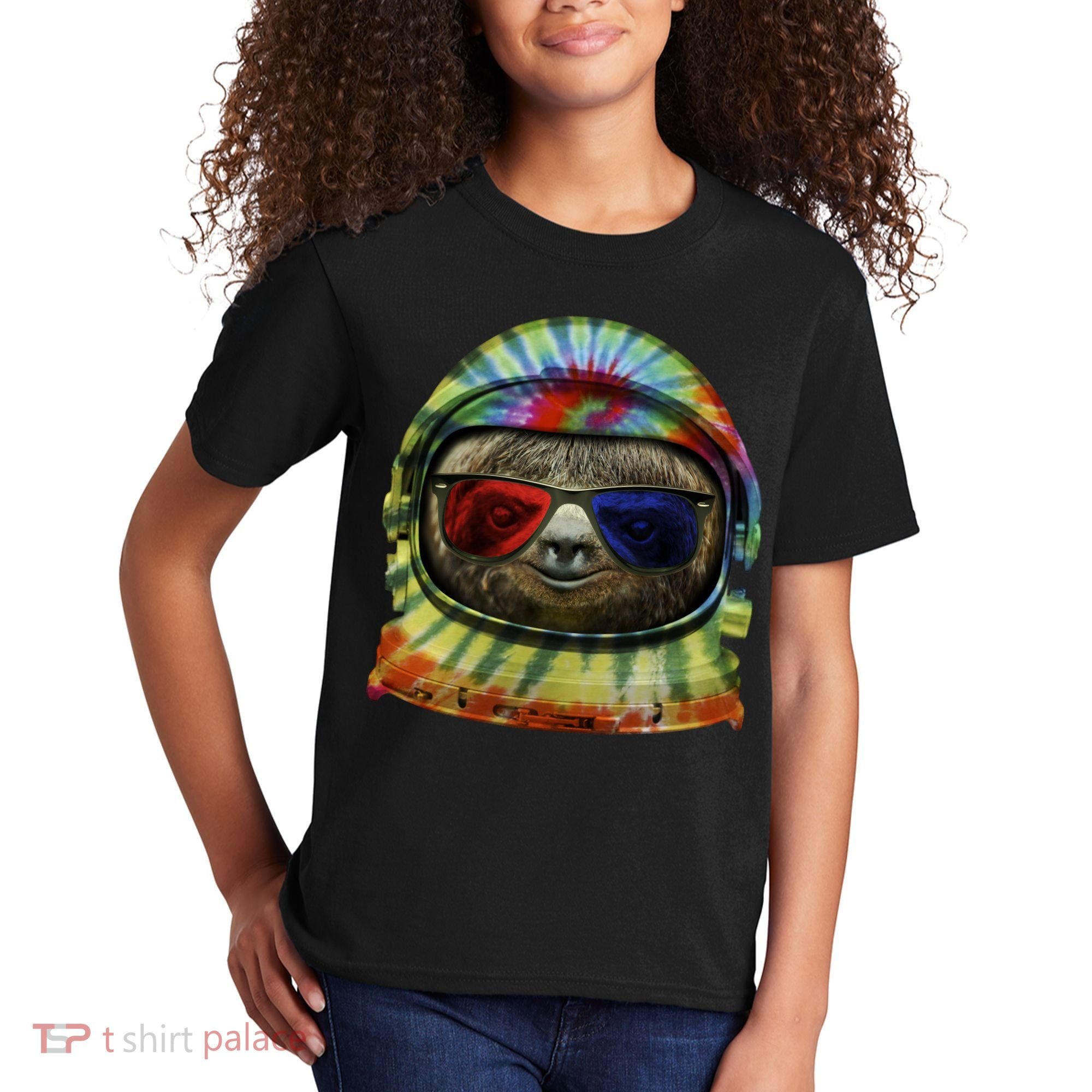 Sloth Astronaut 3D Kids T-Shirt
