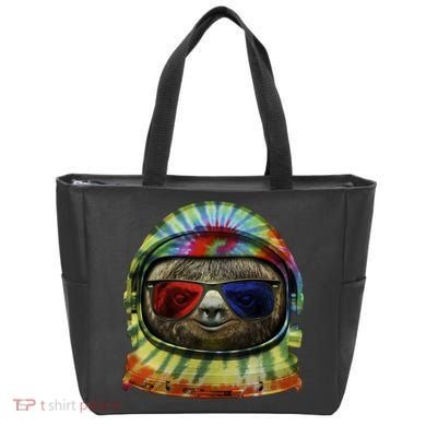 Sloth Astronaut 3D Tote Bag