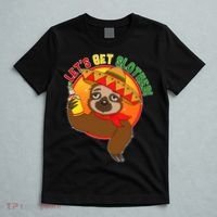 Sloth Cinco De Mayo Let's Get Slothed T-Shirt thumb 5