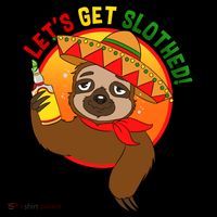 Sloth Cinco De Mayo Let's Get Slothed Coffee Mug thumb 5