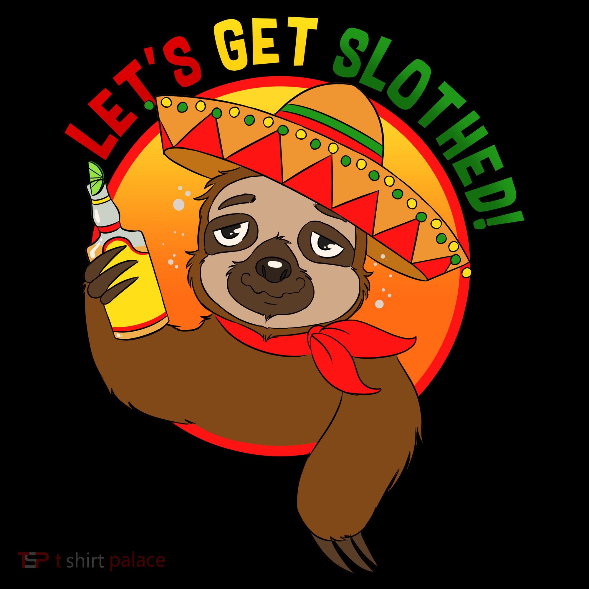 Sloth Cinco De Mayo Let's Get Slothed Coffee Mug
