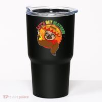 Sloth Cinco De Mayo Let's Get Slothed Tumbler thumb 0