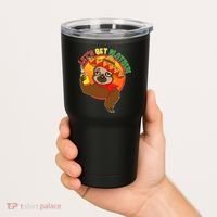Sloth Cinco De Mayo Let's Get Slothed Tumbler thumb 2