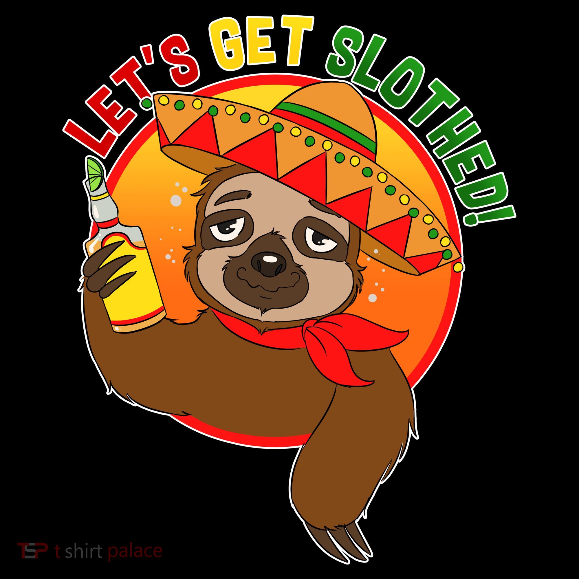 Sloth Cinco De Mayo Let's Get Slothed Visor