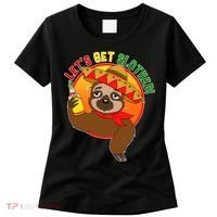 Sloth Cinco De Mayo Let's Get Slothed Women's T-Shirt thumb 0