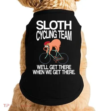 Sloth Cycling Team Doggie Tank