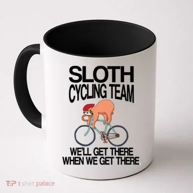 Sloth Cycling Team Coffee Mug